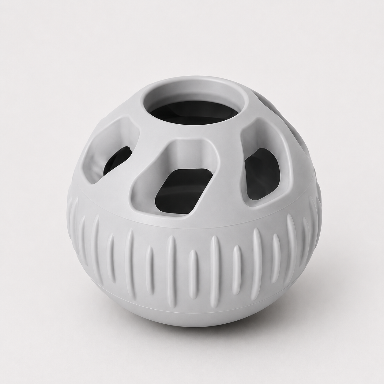 Pawmate Chill'n Lick Ball Light Grey Ball